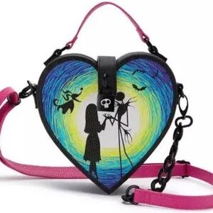 Nightmare Before Christmas Heart Cross Body Bag